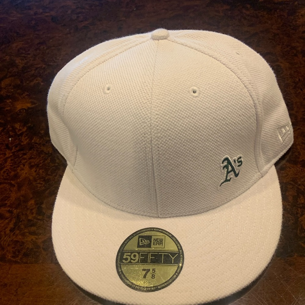 New era “A’s “ white MLB cap! Never been worn!